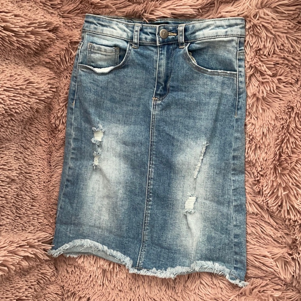 Kidpik Jean skirt size 10